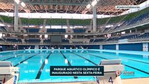 Estádio Aquático no Rio é inaugurado nesta sexta