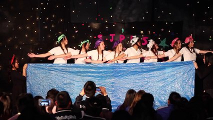 Nancy, Sam, Nikita, Zoe, Mandy, Ruby, Helen & Tugce - Sync Swimming | SJPHS Talent Quest 2014