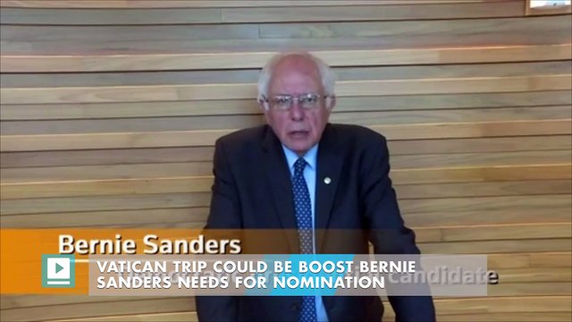 Vatican trip could be boost Bernie Sanders needs for nomination