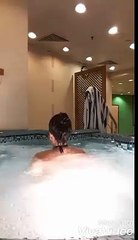 Qandeel Baloch New Sexy Video in Pool