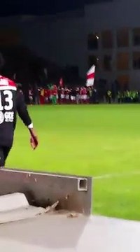 Ambiance après Nîmes Valenciennes 08 04 2016