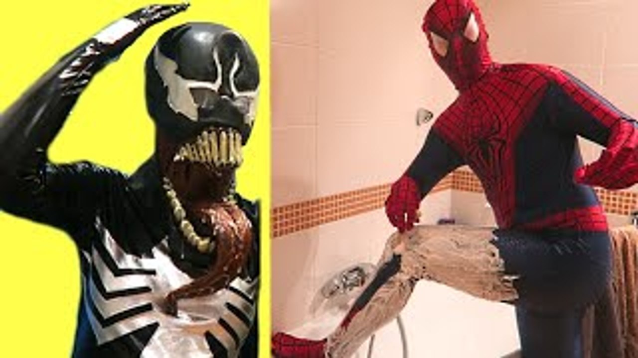 Spiderman's Morning Routine - Real Life Superhero Movie