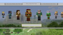 Minecraft: PlayStation®4 Edition MCSM skin pack first look