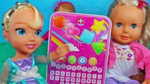 Formas com Bonecas Baby Alive Elsa Frozen Isa Brinca Comigo Tablet Baby Alive Brinquedos