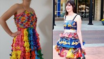 12 Prom Dresses Made Out of the Most Unbelievable Sh*t