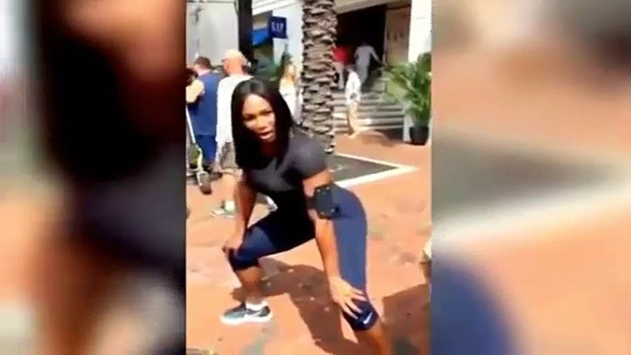 Serena Williams enseña como bailar 'twerking'