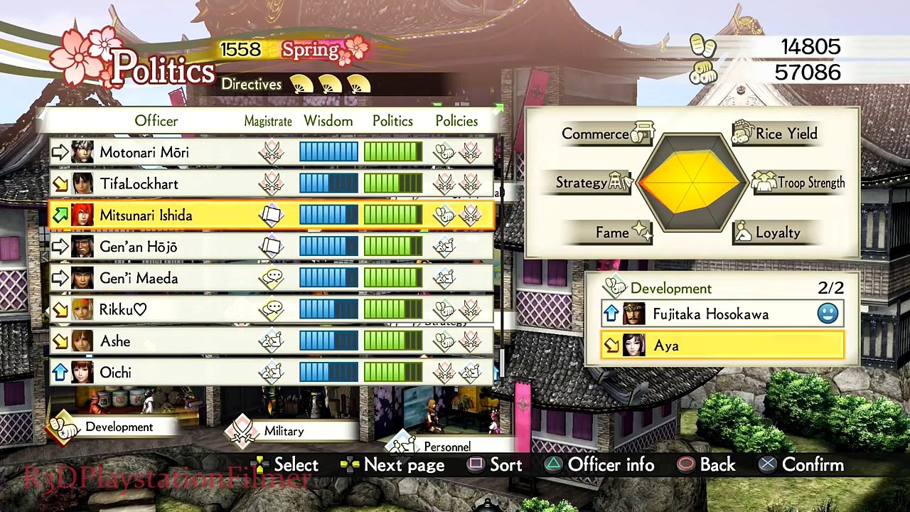 Samurai Warriors 4: Empires | Cloud Strife PS4 Walkthrough Part 17: Cloud Strife Marriage {English}