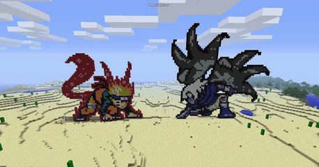 MineCraft: Naruto VS Sasuke