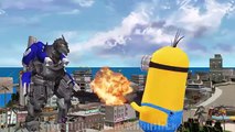 MINION Ngoài đời thực - GIANT MINION vs GODZILLA vs MECHAGODZILLA - DEATH BATTLE - Part 3