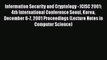 Read Information Security and Cryptology - ICISC 2001: 4th International Conference Seoul Korea