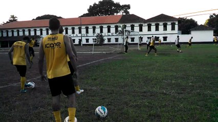 Treino do Rio Branco nesta sexta-feira (8/04)