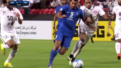 اهداف الهلال والجزيرة الاماراتي 1-1 شاشة كاملة ( دوري ابطال اسيا 2016 ) HD