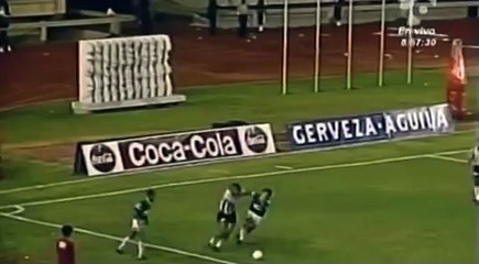 Junior de Barranquilla vs Nacional 1995 - Golazo de Oswaldo Mackenzie