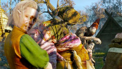 WITCHER 3 DEATH MARCH! WALKTHROUGH 55 - THE 3 CRONES CUTSCENE