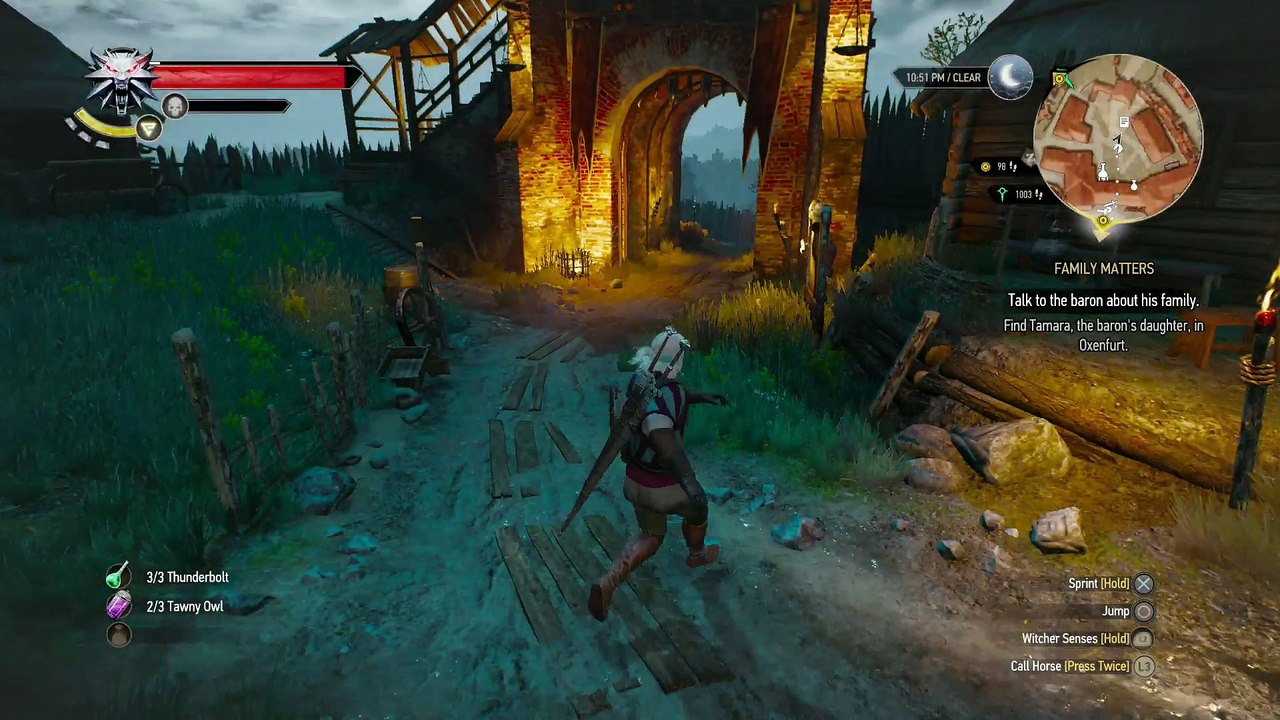 WITCHER 3 DEATH MARCH! WALKTHROUGH 59 - FAMILY MATTERS