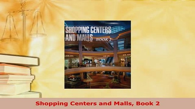 Download Shopping Centers and Malls Book 2 Download Online