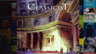Read  The Classicist No 11  Full EBook