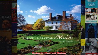 Read  Colonial Revival Maine  Full EBook