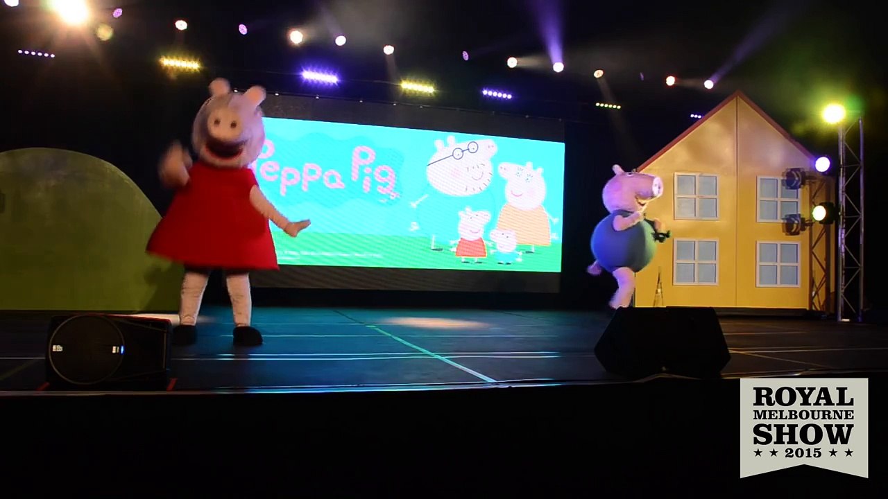 Peppa Pig - Muddy Puddles Stage Show - Sneak Peek - 2015 Royal Melbourne Show