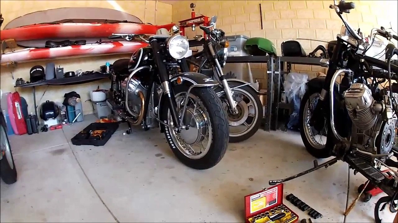 Moto Guzzi Eldorado Transmission Removal