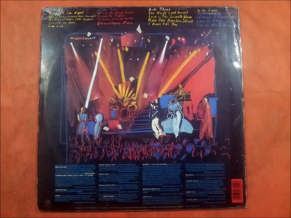 STING.''BRING ON THE NIGHT.''.(TEA IN THE SAHARA.)(12'' LP.)(1986.)