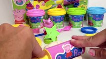 Peppa Pig Mega Dough Set Play Doh Fun Factory Machine Play Dough Treats Cupcakes Toys Part 6