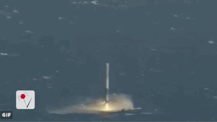 SpaceX Successfully Lands its Rocket on a Floating Ship