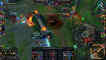 Top 10 pha 1 kill đoạt mạng liên minh huyền thoại (Phần 3)