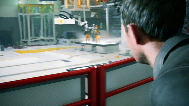 Quantum Break - Research Facility: Monarch Juggernaut Introduction Jack Joyce ''Holy Shit'' Cutscene