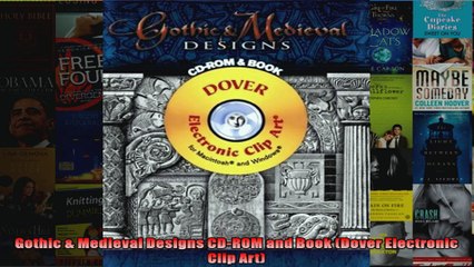 Download  Gothic  Medieval Designs CDROM and Book Dover Electronic Clip Art Full EBook Free