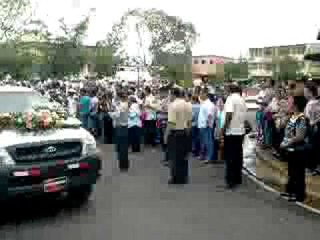 Recorrido del féretro (cont)