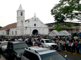 Recorrido del féretro