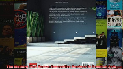Download  The Modern Thai House Innovative Designs in Tropical Asia Full EBook Free