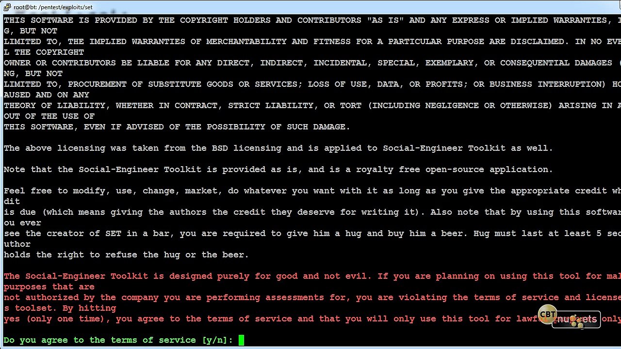 Social-Engineer Toolkit (SET)