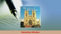 PDF  Beverley Minster PDF Online