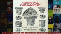 Read  Medieval Ornament 950 Illustrations Dover Pictorial Archive  Full EBook