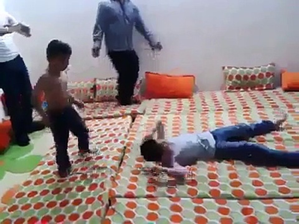 Desi wrestling by Pathan boys.