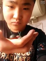 Do you know what this stupid boy doing