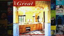 Read  Ideas for Great Bathrooms  Full EBook