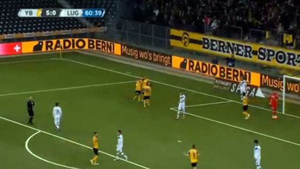 Young Boys vs FC Lugano Guillaume Hoarau Goal  Swiss Super League 09-04-2016 HD