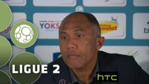 Conférence de presse Chamois Niortais - RC Lens (0-1) :  (CNFC) - Antoine  KOMBOUARE (RCL) - 2015/2016