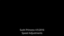 Sushi Princess Speed Adjustments 4.9.16
