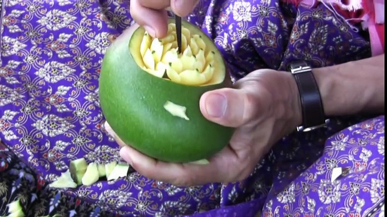 Fruit Carving 4