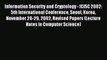 Read Information Security and Cryptology - ICISC 2002: 5th International Conference Seoul Korea