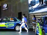 Tokyo Auto Salon : Subaru Dance