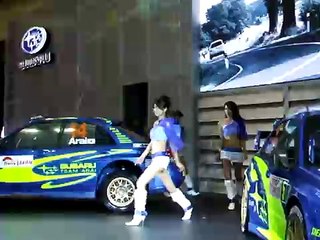 Tokyo Auto Salon : Subaru Dance