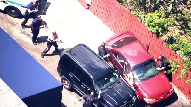 Une arrestation musclée à Miami