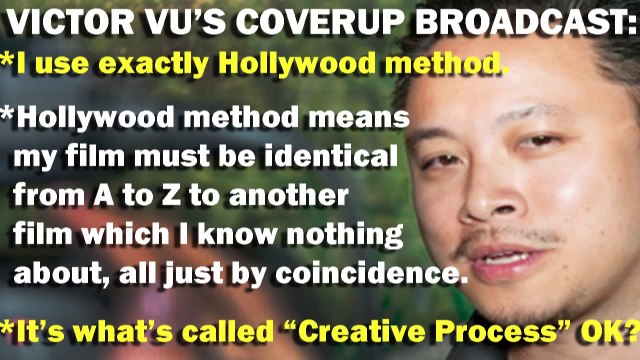 Vietnamese plagiarist Victor Vu movie is named Most Identical Plagiarized Movie In History Of World Cinema : news