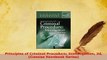Read  Principles of Criminal Procedure Investigation 2d Concise Hornbook Series Ebook Free