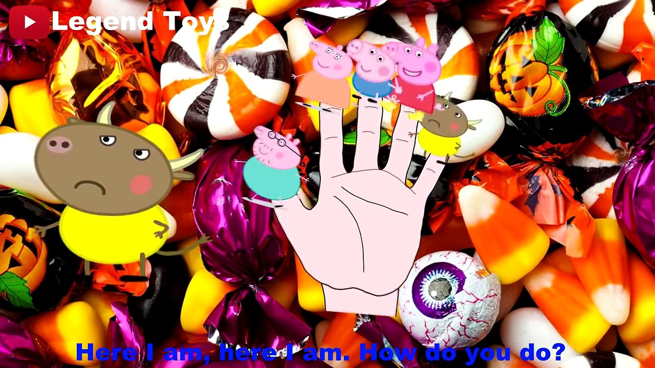 Peppa Pig Finger Family  Nursery Rhymes Song Lyrics For Kids